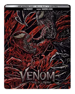 4k Ultra Hd + Blu-ray Venom Let There Be Carnage / Steelbook