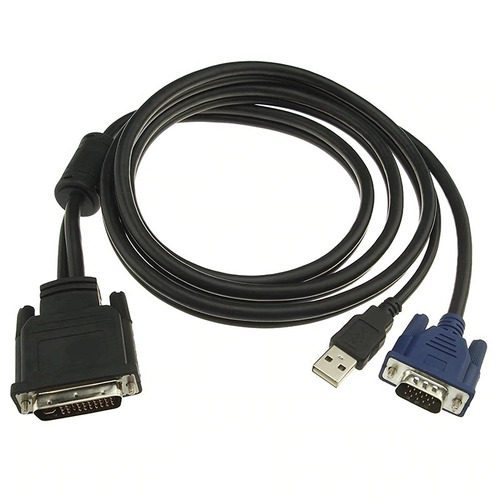 Cable M1 (dvi 30+5 , Vga Y Usb) Para Videobeams Infocus Dell