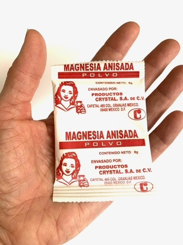 Magnesia Anisada En Polvo Sobres 8g, Pack Con 50 Sobres