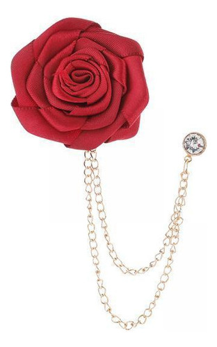 . 3 Traje De Boda Ramillete Flor De Rosa Artificial Broche