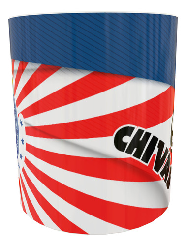 Taza Personalizadas Con Nombre Cerámica 325 Ml 11oz Premium Azul Oscuro Chivas Fútbol Club Deportivo Guadalajara