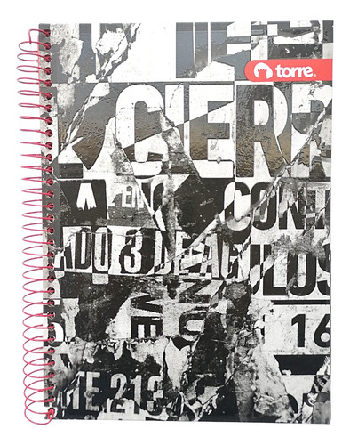 Cuaderno Top Torre-colon Diseños A Eleccion Bazarlibreria Color GRAFITY