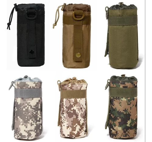 Bolsa De Botella De Agua Táctica Militar Molle System Para E