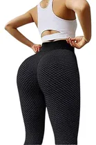 Comprar Calzas Drapeadas Mujer Con Frunce Levanta Cola Push Up