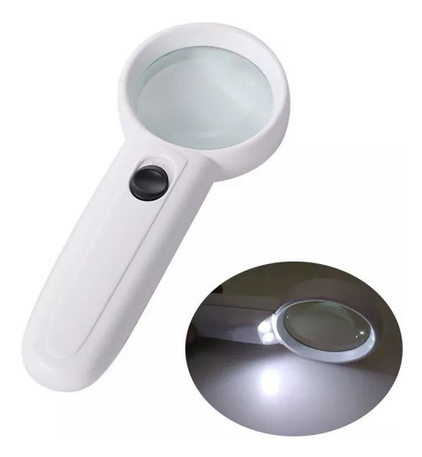 Lupa De Mano Con Luces Led / 15x / 37mm / Tienda Cod 2991