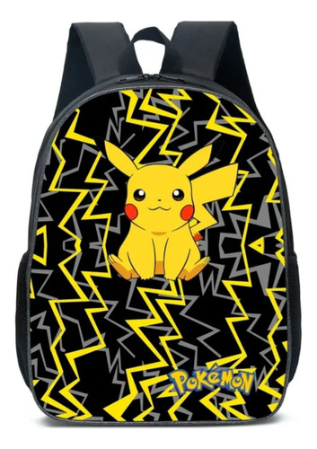 Mochila Escolar Para Niños Pikachu