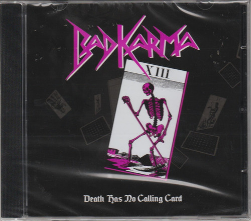 Bad Karma - Death Has No Calling Card Cd Nuevo!!