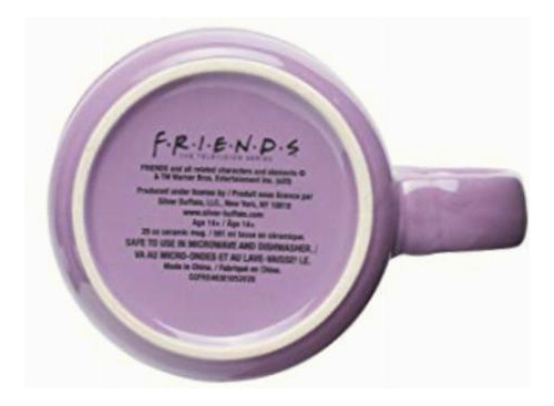 Silver Buffalo Friends Central Perk Smelly Cat Taza De Café