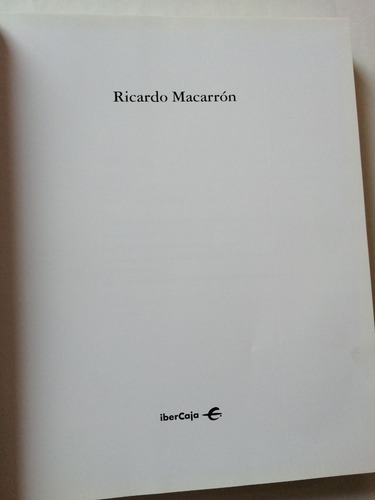 Ricardo Macarrón (Usado)