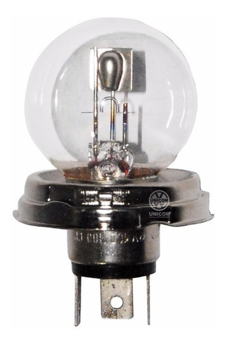 Lâmpada Farol 12volts 100watts (2 Pçs) +luz Fusca 