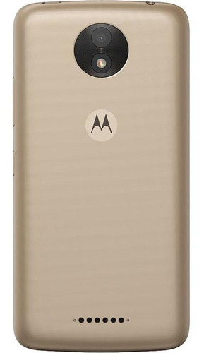Celular Motorola Moto C Plus 8gb Ouro Usado Muito Bom