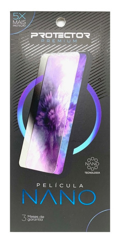Imagem 1 de 4 de Pelicula Nano Gel Para Celular Moto G10