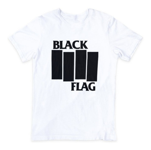 Polera Estampado Black Flag