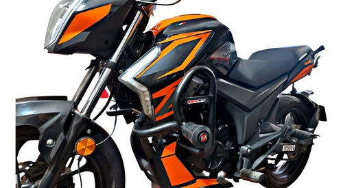 Defensa Slider Bikers Motor  200z Naranja 