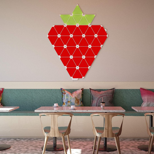Imagen 4 de 6 de Kit Led Triangulos Nanoleaf Rhythm Edition Smarter
