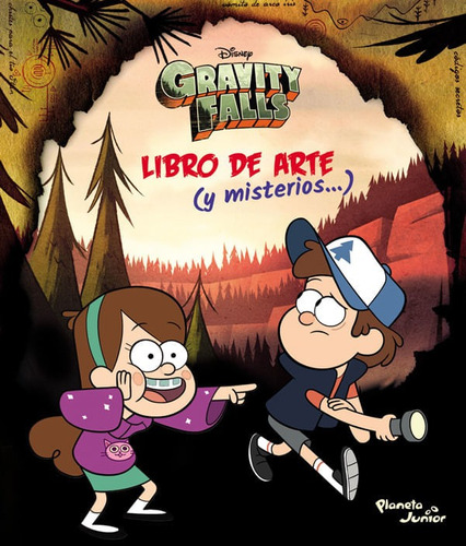Gravity Falls. Libro De Arte Y Misterios, De Disney. Editorial Grupo Planeta, Tapa Blanda, Edición 2019 En Español