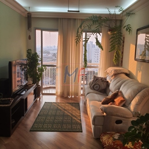 Imagem 1 de 30 de Ref- 13.429- Excelente Apartamento Localizado No Bairro Tatuapé, 92 M² De Área Útil, 3 Dormitórios, Sendo 1 Suíte, 2 Vagas De Garagem. - 13429