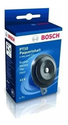 Buzina Paquerinha Bosch Mini Para Moto Pt10 12v Original