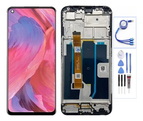 Pantalla Táctil Lcd Con Marco Para Oppo A54 5g Cph2195