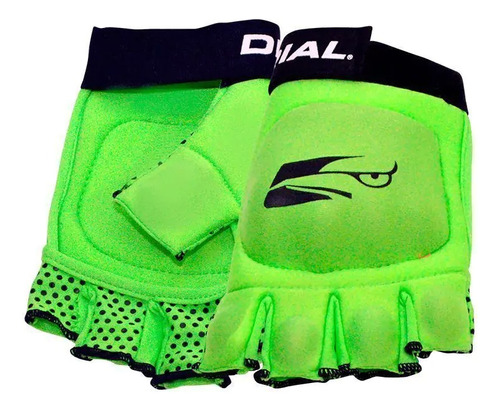 Guante Mano Izquierda Hockey Standard Verde Lmr Deportes