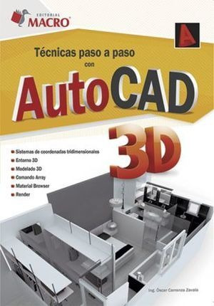 Libro Tecnicas Paso A Paso Con Autocad 3d Original