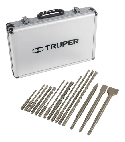 Mechas Y Puntas Sds Plus Caja.alum»truper»jsds-15