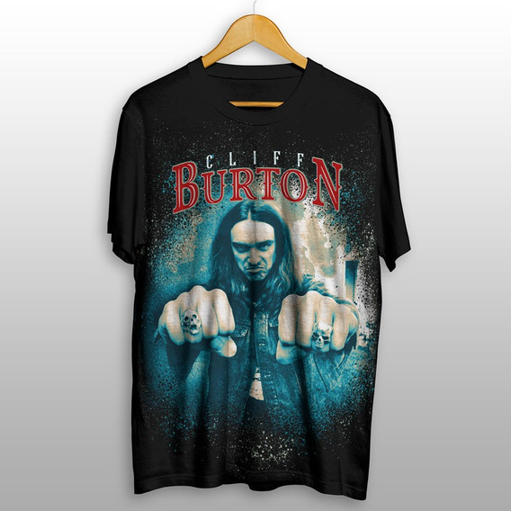 Camiseta Cliff Burton | MercadoLivre 📦