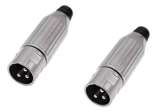 24 Conector Metalco Compatible Con Switchcraft Canon Xlr Dmx Puros Machos