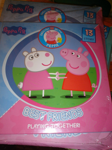 Peppa Pig Best Friends Ingles Libro Barrilete  Animal 