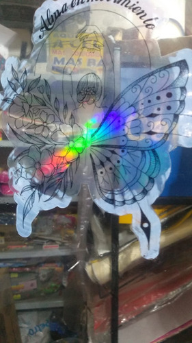 3 Planchas Sticker Etiqueta Holo A4 Resist Agua Emprendedor