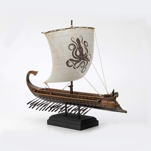 ~? Veronese Design 10 1/4  Tall Cast Resin Greek Kraken Sail