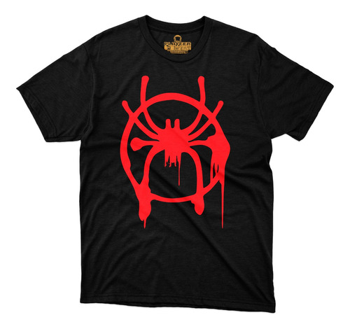 Playera Spider Man Miles Morales Logo Across Verse Marvel