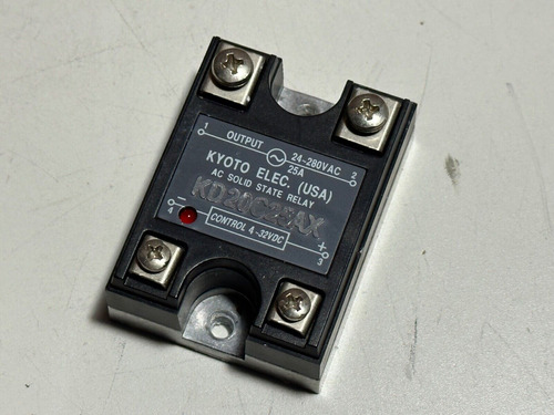 Kyoto Elec. Kd20c25ax Ac Solid State Relay Kd20c25ax 24~ Vve