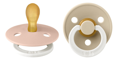 Bibs Pacifiers 0-6 Months | 2-pack Soothers | Bpa-free Symm.