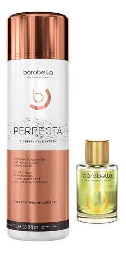 Escova Progressiva Borabella Perfecta 1l + Oleo 7ml
