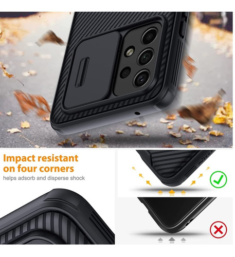 Imagen 6 de 8 de Carcasa Nillkin Camshield Pro Para Samsung Todos Los Modelos