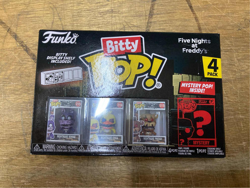 Nightmare Bonnie Chica Five Night At Freddy Funko Bitty Pop