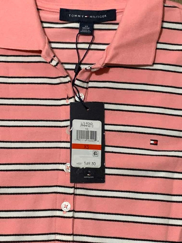 Chomba Polo Tommy Hilfiger Mujer Rugby Manga Larga Importada