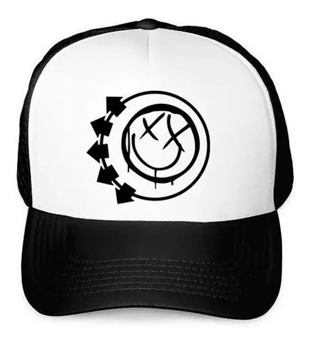 Gorra De Blink 182 Logo Tipo Malla Unisex