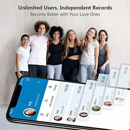 Báscula Corporal Báscula Digital Liorque Smart Scale Con S