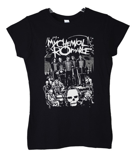 Polera Mujer My Chemical Romance Band Rock Abominatron