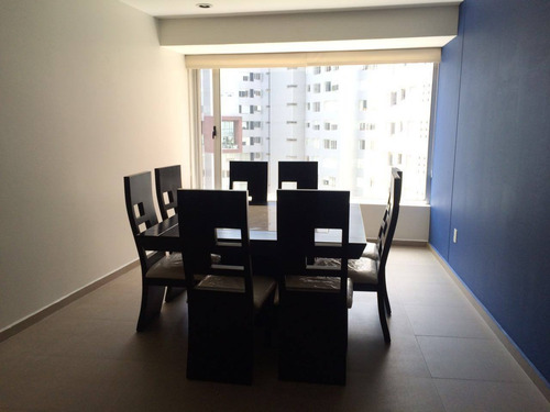 Imagen 1 de 12 de Departamento En Terre Santa Fe, Semiamueblado, 17170