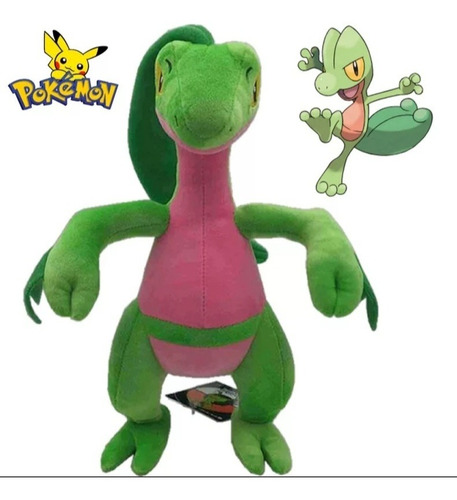 Pelúcia Pokémon Treecko Anime Japonês