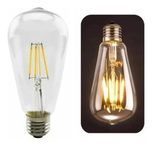 Ampolletas Luz Calida Led 6w 2700k