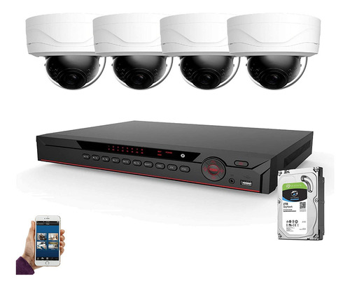 Paquete De Seguridad Dahua Oem 4k Nvr: 8ch 4k Nvr4208-8p-4ks