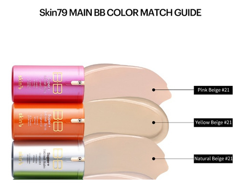 Skin79 Bb Cream Base Maquillaje Coreana Original 40ml