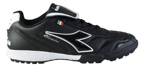 Botines Diadora Clasico Tf Negro/blanco