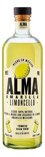 Alma Amarillo Limoncello Licor De Limón 750ml
