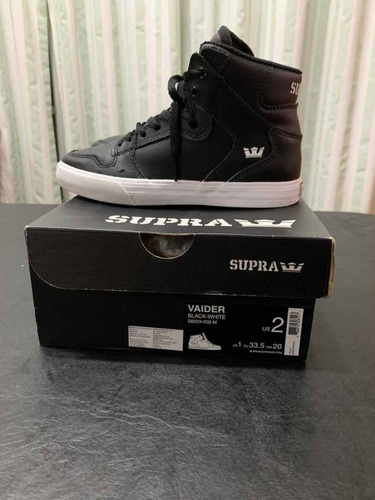 Zapatillas Supra Talle: Uk1/us2/eu33,5