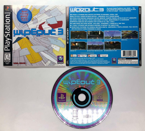 Wipeout 3 Carreras 2000 Playstation Ps1 Retromx (Usado)